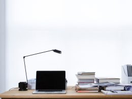 MacBook Pro on top of table